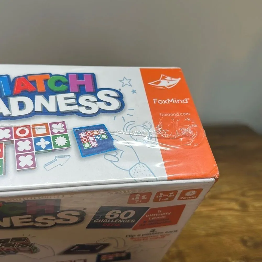 Match Madness Board Game‎ Visual Recognition Matching Fast Paced Puzzle New